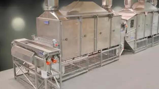 Bigtem multi-zone belt dryer for vegetables and fruit